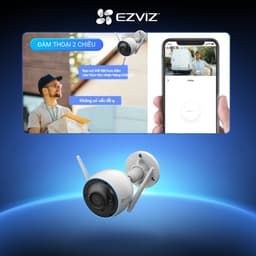 Thumbnail Camera Wi-fi EZVIZ H3 2K(3MP) & 3K(5MP), Ghi Hình Màu Ban Đêm, Đàm Thoại, Chống Nước 67 3