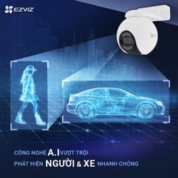 Thumbnail Camera WIFI EZVIZ H80X DUAL 4K Ống Kính kép, Phòng thủ chủ động với còi báo động & đèn chớp 3