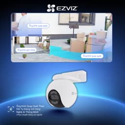 Thumbnail Camera WIFI EZVIZ H80X DUAL 4K Ống Kính kép, Phòng thủ chủ động với còi báo động & đèn chớp 2