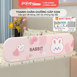 Thumbnail Thanh Chắn Giường Gập Gọn PAKEY Họa Tiết Xinh Xắn Đáng Yêu, Thanh Chặn Giường Nhiều Kích Thước Cho Bé 1