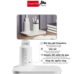 Thumbnail Đèn bàn học đọc sách tích điện Sipanic pin 4500mAh 3 chế độ ánh bảo vệ mắt chống cận 1