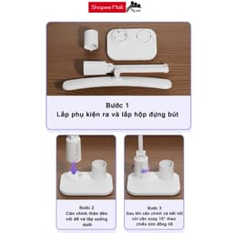 Thumbnail Đèn bàn học đọc sách tích điện Sipanic pin 4500mAh 3 chế độ ánh bảo vệ mắt chống cận 4