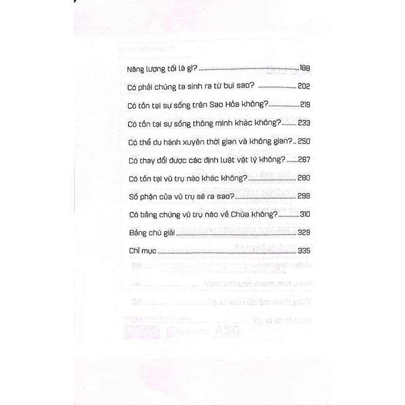 Ảnh Sách - Những câu hỏi lớn: VŨ TRỤ (Stuart Clark, Simon Blackburn) - 20 câu hỏi thế kỷ về Vũ Trụ 4