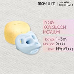 Thumbnail Ti giả 100% silicon Moyuum - 1-3m - Màu xanh 1