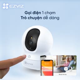 Thumbnail Camera WI-FI EZVIZ CP1 Pro 2MP Quay quét 360 độ, Chạm để gọi, Ghi hình màu đêm thông minh - Bản nâng cấp của C6N 3
