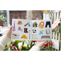 Thumbnail Sách bóc dán phát triển ngôn ngữ và nhận biết - Cho trẻ từ 3 tuổi - Đinh Tị Books 3