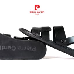 Thumbnail Sandal nam Pierre Cardin chất liệu da bò thật, thiết kế quai ngang độc đáo, đế cao su nguyên khôi - 165 2