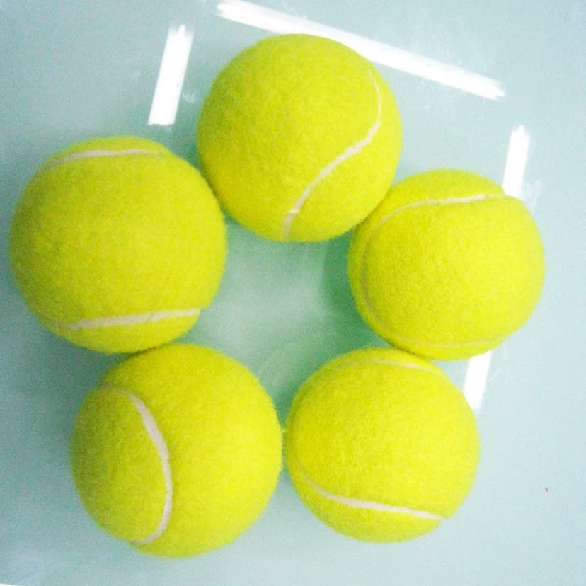 Ảnh Combo 3 Quả Bóng Banh Tennis Chơi Thi Đấu Quần Vợt Mới 100% Độ Nảy Cao Tiêu Chuẩn Quốc Tế 1.35 - 1.47m Hãng Amalife 4