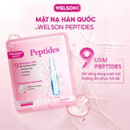 Thumbnail Mặt Nạ Peptides Dưỡng Ẩm Căng Bóng Da Welson Beauty 2 miếng x 25ml 3