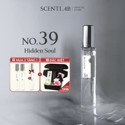 Thumbnail Nước hoa nữ SCENTLAB No.39 mùi hương nhẹ nhàng Hidden Soul tinh dầu thơm lâu, mini 10ml lưu hương 6h, trong sáng nhẹ dịu 1