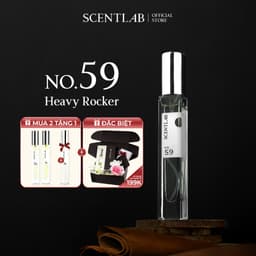Thumbnail Nước hoa nam mini SCENTLAB NO.59 Heavy Rocker nam tính thơm lâu lưu hương 8h- xịt 10ml 1