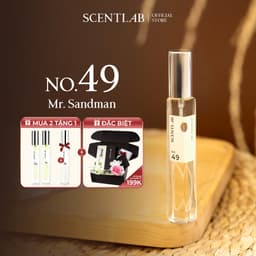 Thumbnail Nước hoa nam SCENTLAB No.49 hương gỗ Mr Sandman tinh dầu thơm lâu, lưu hương 8h mini 10ml , vintage, tinh tế lịch lãm 1
