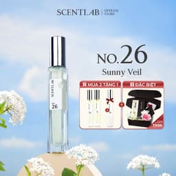 Thumbnail Nước hoa nữ mùa hè No.26 Sunny Veil SCENTLAB tươi mát, trẻ trung tinh dầu thơm Châu Âu lưu hương 8h 1