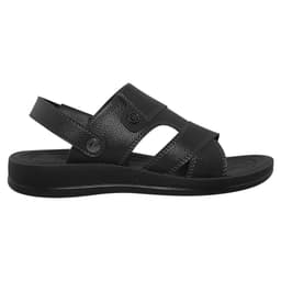 Thumbnail Sandal đế bằng nam Bita's SUM.126 (Đen + Nâu + Vàng bò) 1
