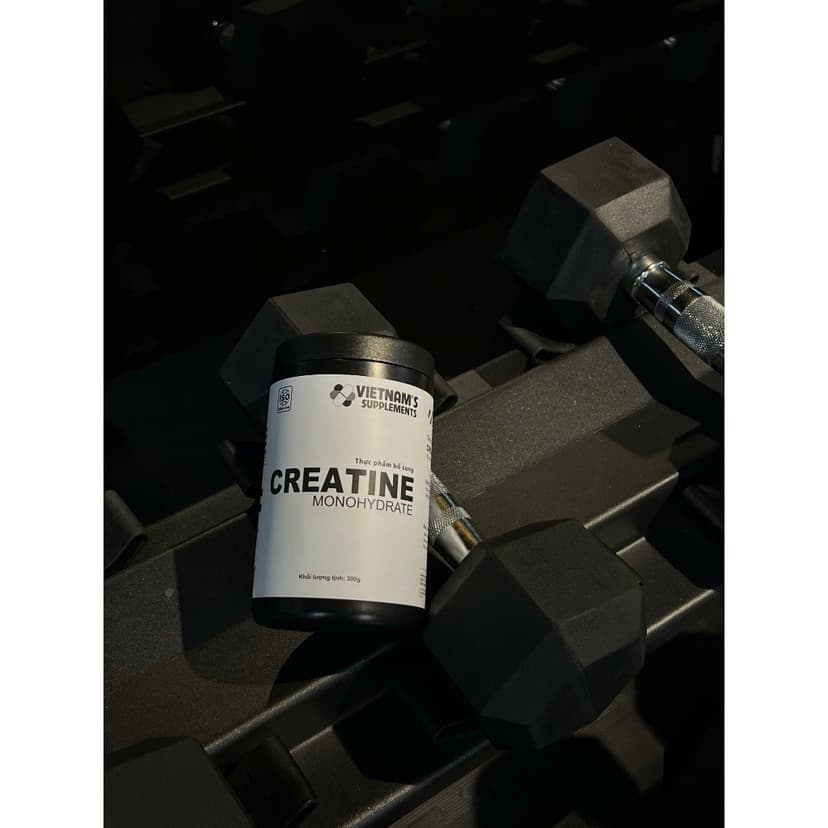 Ảnh Bột Creatine Monohydrate bổ sung creatin tăng cường sức mạnh, sức bền 300g - Vietnam's Supplements 3