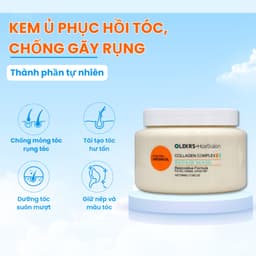 Thumbnail Kem Ủ Dưỡng Tóc, Phục Hồi Tóc, Chống Gãy Rụng Olexrs Collagen Anh 500ml 1