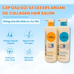 Thumbnail Combo CẶP GỘI XẢ Olexrs+Hair Salon Và TINH DẦU DƯỠNG Olexrs Collagen Phục Hồi Tóc Hư Tổn  960ml và 80ml 2