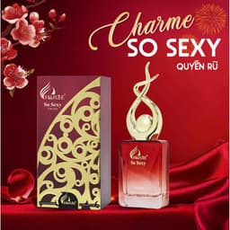 Thumbnail Nước Hoa Nữ CHARME SO SEXY 100ml Lưu Hương Lâu Phong Cách Quyến Rũ, Sang Trọng, Hiện Đại Chính Hãng 4
