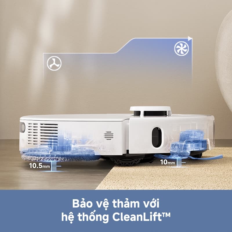 Ảnh Robot hút bụi lau nhà đa năng Mova P50 Ultra - Hàng chính hãng - Bảo hành 36 tháng 4