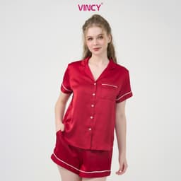 Thumbnail Bộ Đồ Shorts Vải Satin Vincy BSS108W22 4