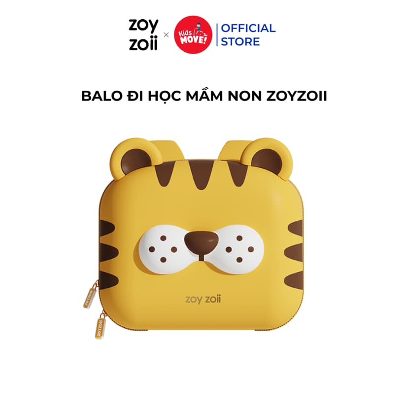 Ảnh Balo Zoyzoii chính hãng cho bé mầm non hình thú mẫu mới 2022 chồng gù đi học đi chơi du lịch 1-6 tuổi cao cấp 1