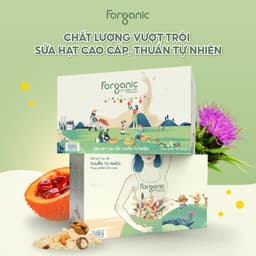 Thumbnail Combo Sữa Hạt Forganic Bữa ăn thay thế 600G và Sữa hạt Forganic Đa dưỡng chất 800G 3