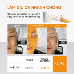 Thumbnail Mặt Nạ Dẻo Dưỡng Trắng Chống Lão Hóa Dưỡng Ẩm Vitamin C Niacinamide Volayon Lateenix Powder 500g 4