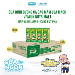 Thumbnail Sữa ca cao mầm lúa mạch đen VPMilk Nutrimalt 180ml (thùng 48 hộp) 2