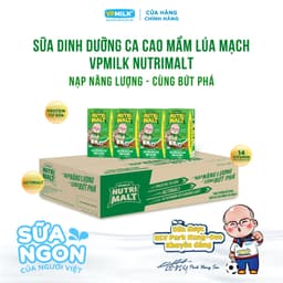 Thumbnail Sữa ca cao mầm lúa mạch đen VPMilk Nutrimalt 110ml (thùng 48 hộp) 2