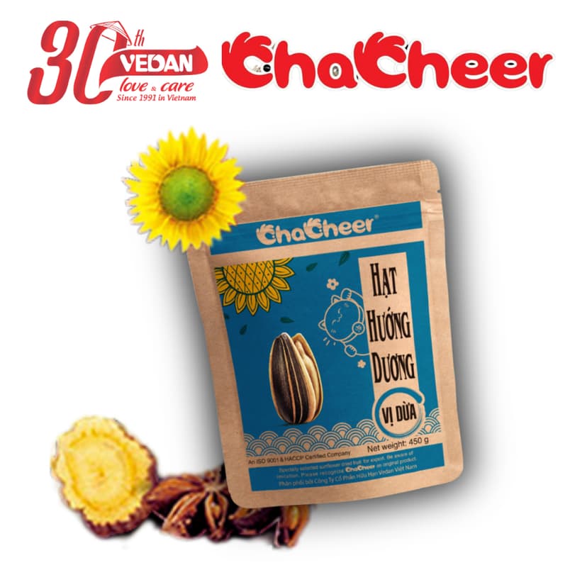 Ảnh Combo 10 Hạt Hướng Dương CHACHEER Nhập Khẩu 4