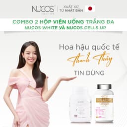 Thumbnail TPBVSK Combo Hỗ Trợ Chống Lão Hoá Viên Uống Nucos White Hộp 60 Viên Và Nucos Cells Up Hộp 180 Viên 1