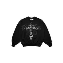 Thumbnail HADES Ritual Black Sweatshỉrt - HADES Brand chính hãng Áo dài tay nỉ unisex 1