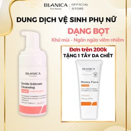 Thumbnail Dung dịch vệ sinh nữ dạng bọt chiết xuất cúc la mã BLANICA Gentle Intimate Cleansing Foam 100ml 1