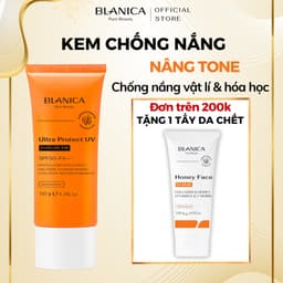 Thumbnail Kem chống nắng nâng tone giúp kiềm dầu và làm sáng da BLANICA Ultra Protect UV SunCream SPF50+ PA++++ 50g 1