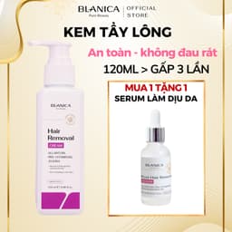 Thumbnail Kem tẩy lông BLANICA Hair Removal Cream tẩy sạch lông vùng kín, tay, chân, nách an toàn, không đau rát 120g 1