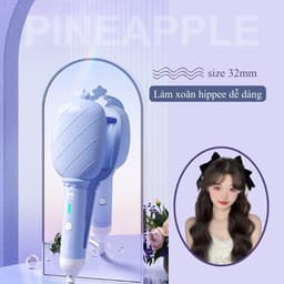 Thumbnail Máy Uốn Tóc Xoăn Sóng Hippee NANOMAX D33 Size 32 Dùng Cho Tóc Ngắn Và Tóc Dài, Làm Nóng Nhanh, Tắt Nguồn Thông Minh 2