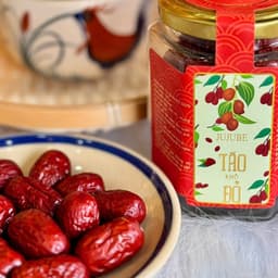 Thumbnail Táo Đỏ Sấy Khô Kim Cương Vàng Mát Gan Hỗ Trợ Tiêu Hóa Tăng Cường Sức Khỏe Chống Oxy Hóa Lọ 100 Gram 4