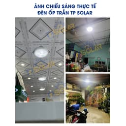 Thumbnail Đèn Ốp Trần Năng Lượng Mặt Trời TP SOLAR 3 Màu Ánh Sáng, Chíp LED 5054 Cao Cấp, Chống Nước IP68 - Bảo Hành 3 Năm 3