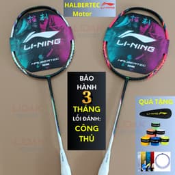 Thumbnail Vợt cầu lông Lining Halbertec Motor chính hãng khung full carbon căng sẵn 10kg 11kg 12kg - LIDAK SPORT 1