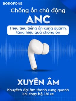 Thumbnail Tai nghe bluetooth không dây Hoco EW04 hỗ trợ định vị, đổi tên, đàm thoại, cảm ứng chạm, nghe nhạc 4h liên tục 1