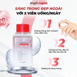 Thumbnail Viên Uống Glutathione Angel's Liquid Trắng Da, Giúp Chống Lão Hoá Oneday Collagen 600mg 72v 4
