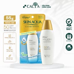 Thumbnail Kem Chống Nắng Sunplay Skin Aqua Kiềm Dầu, Dưỡng Trắng Skin Aqua Clear White SPF50+, PA++++ 25g/55g 1