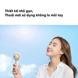 Thumbnail Quạt tích điện cầm tay Lumias X8EP / X8EG 3