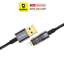 Thumbnail Cáp sạc tự ngắt PD12W USB dùng cho IP6/7/8/10/11/12/13/14promax Baseus Explorer Series vải dù siêu bền dài 1m 1