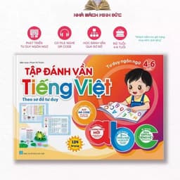 Thumbnail Sách - Tập Đánh Vần Tiếng Việt - Phiên Bản Mới 4.0 Có Mã QR - Video Hướng Dẫn - Dành Cho Bé 4 - 6 Tuổi 1