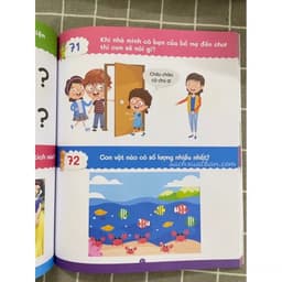 Thumbnail Sách - 101 Câu Hỏi Đáp Rèn Luyện Trí Thông Minh – Mẹ Hỏi Bé Trả Lời - Dành cho trẻ từ 4-5 tuổi 3