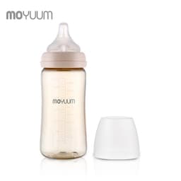 Thumbnail Bình sữa MOYUUM nhựa PPSU 270ml núm ty 2-5m (1 bình) - MY-BS270 1