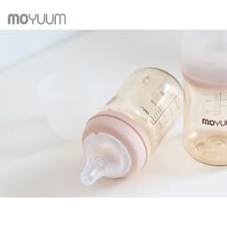 Thumbnail Combo Bình sữa MOYUUM nhựa PPSU 170ml (núm 0-2m) và 270ml ( núm 2-5m) phiên bản không họa tiết 4