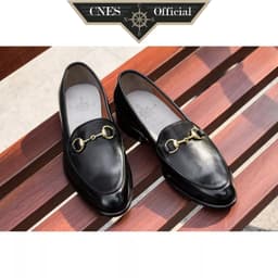 Thumbnail Giày lười nam thời trang gồm hai màu cao cấp chất liệu da bê nhập khẩu thương hiệu CNES (FERABIT 21) 2