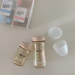Thumbnail Combo Bình sữa MOYUUM nhựa PPSU 170ml (núm 0-2m) và 270ml ( núm 2-5m) phiên bản không họa tiết 2